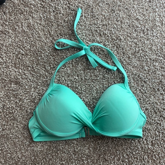 Torquise bikini halter top - Picture 1 of 2